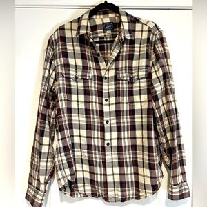 J. Crew Men’s Casual plaid button down shirt